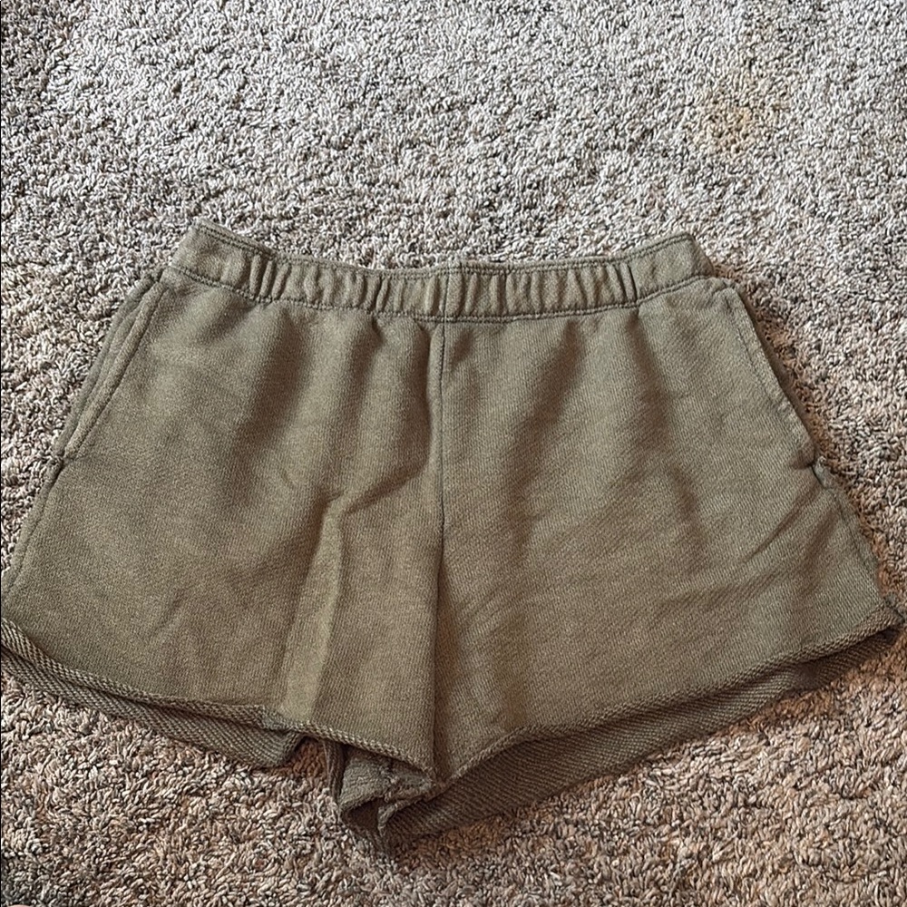 Olive Green Aerie Women's Shorts